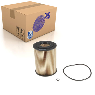Oil Filter Inc Seal Rings Fits Mercedes Benz C 300 CDI 4Mat Blue Print ADA102104