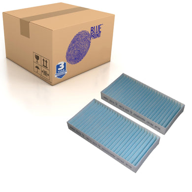Cabin Pollen Filter X2 Fits Jeep Wrangler 4x4 Blue Print ADA102522