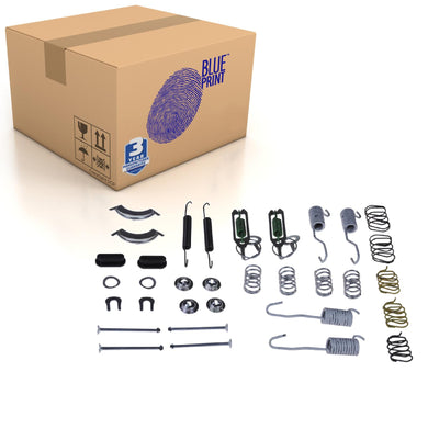 Brake Shoe Fitting Kit Fits Jeep Cherokee Wrangler Chrysle Blue Print ADA1041506