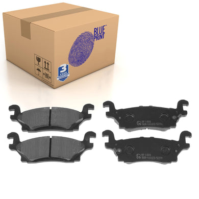 Rear Brake Pads H3 Set Kit Fits Hummer 19208132 SK1 Blue Print ADA104222