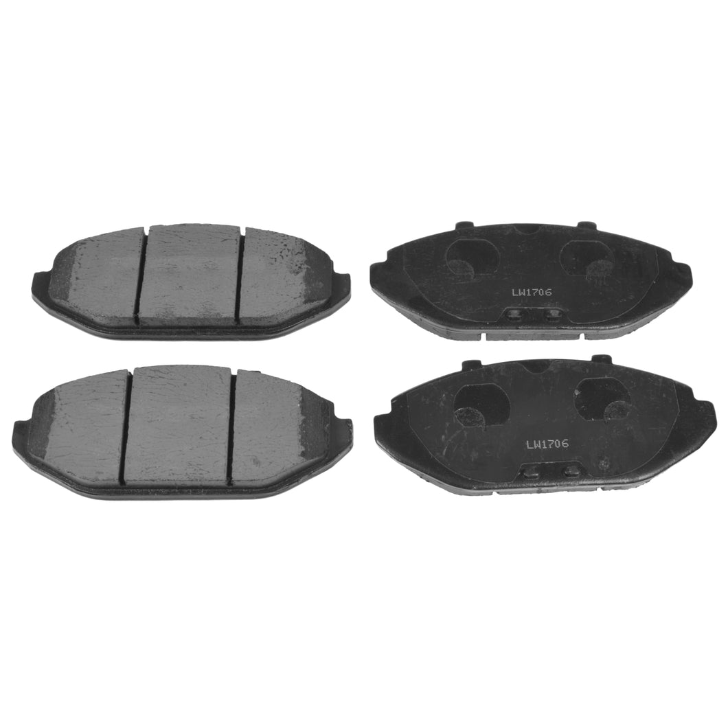 Front Brake Pad Set Fits Lincoln Town Blue Print ADA104248