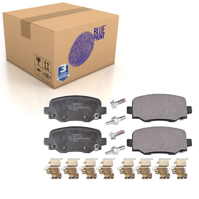 Rear Brake Pads Cherokee Set Kit Fits Jeep 68225301AB Blue Print ADA104277