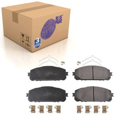 Front Brake Pads Cherokee Set Kit Fits Jeep 68227573AA Blue Print ADA104279