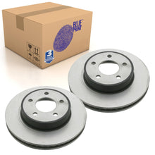 Load image into Gallery viewer, Pair of Front Brake Disc Fits Chrysler OE 52128247AA Blue Print ADA104307