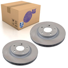 Load image into Gallery viewer, Pair of Front Brake Disc Fits Dodge Avenger Caliber Mitsubi Blue Print ADA104309