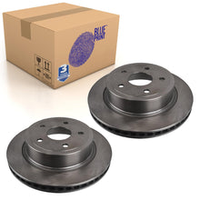 Load image into Gallery viewer, Pair of Rear Brake Disc Fits Mercedes Benz Dodge Ram Blue Print ADA104316