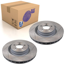 Load image into Gallery viewer, Pair of Front Brake Disc Fits Chrysler 300C OE 05290537AB Blue Print ADA104317