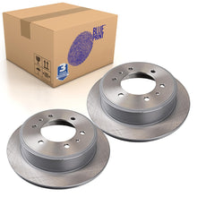 Load image into Gallery viewer, Pair of Rear Brake Disc Fits Hummer H3 OE 15111376 Blue Print ADA104338