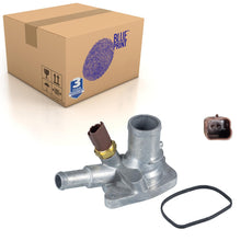 Load image into Gallery viewer, Thermostat Housing Inc Temperature Switch &amp; Seal Fits Ford Blue Print ADA109217