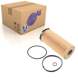 Oil Filter Inc Seal Rings Fits BMW 3 Series E90 LCI E91 E92 Blue Print ADB112104