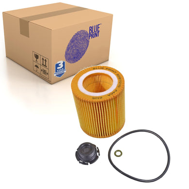 Oil Filter Inc Seal Rings Fits BMW 1 Series F20 F21 2 F22 F Blue Print ADB112110