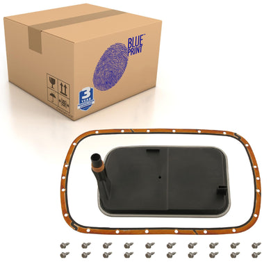 Transmission Oil Filter Set Inc Seal & Bolts Fits BMW 316 i Blue Print ADB112131