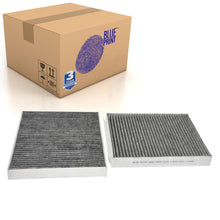 Load image into Gallery viewer, Carbon Cabin Pollen Filter X2 Fits BMW 518 d Touring 520 d Blue Print ADB112509