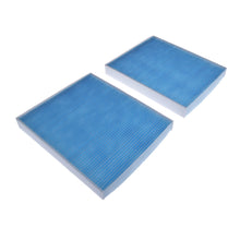 Load image into Gallery viewer, Cabin Pollen Filter X2 Fits BMW 518 d Touring 520 d xDrive Blue Print ADB112510