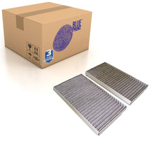 Load image into Gallery viewer, Carbon Cabin Pollen Filter X2 Fits BMW 520 d Touring 520 i Blue Print ADB112514
