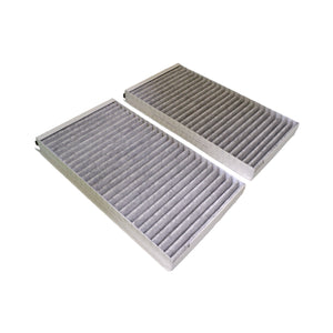 Carbon Cabin Pollen Filter X2 Fits BMW 520 d Touring 520 i Blue Print ADB112514