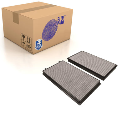 Carbon Cabin Pollen Filter X2 Fits BMW 730 d 730 i 730 Ld 7 Blue Print ADB112517