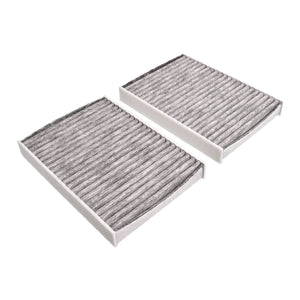 Carbon Cabin Pollen Filter X2 Fits BMW 520 d Touring xDrive Blue Print ADB112520