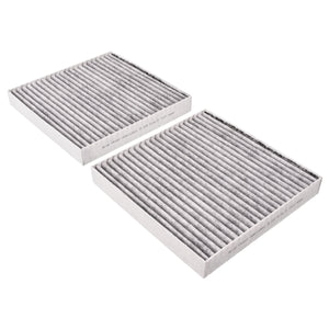 Carbon Cabin Pollen Filter X2 Fits BMW X3 18d X3 20d xDrive Blue Print ADB112521