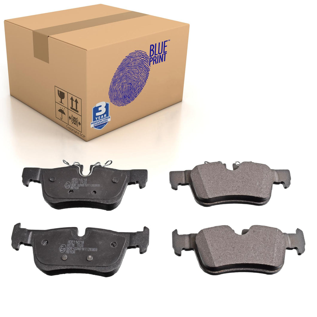 Rear Brake Pads 2 Series Set Kit Fits BMW 34 21 6 859 917 Blue Print ADB114218