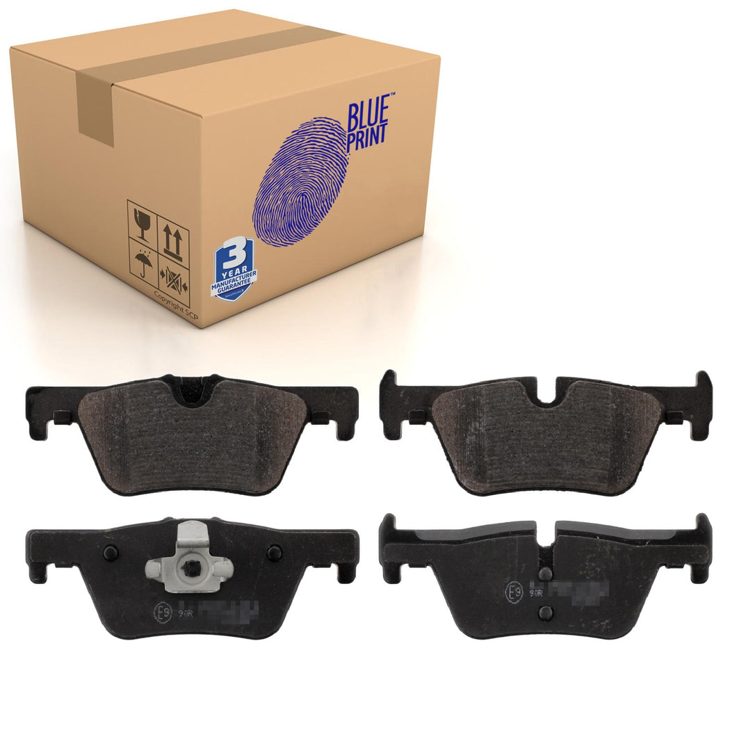 Rear Brake Pads 1 Series Set Kit Fits BMW 34 21 6 873 093 Blue Print ADB114222