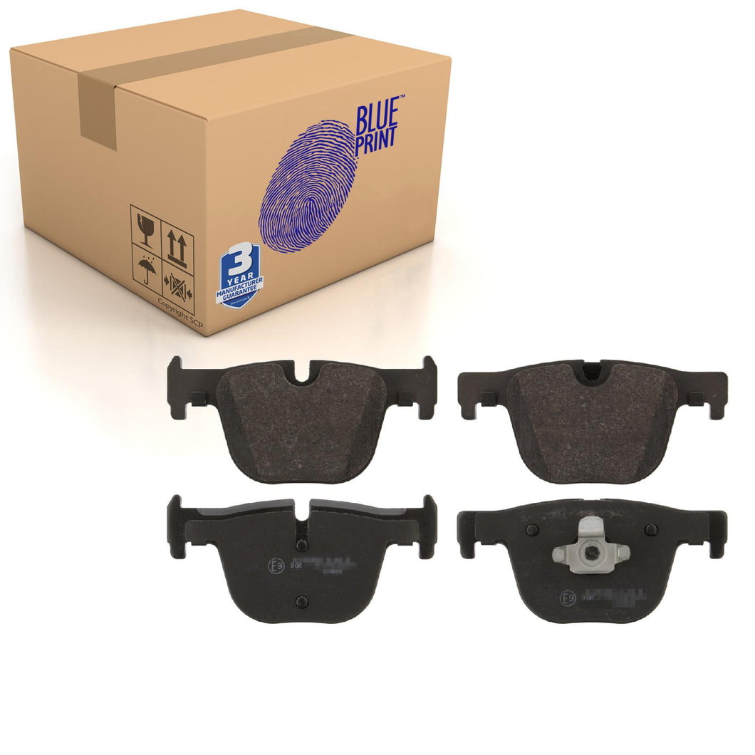 Rear Brake Pads 3 Series Set Kit Fits BMW 34 21 6 850 570 Blue Print ADB114238