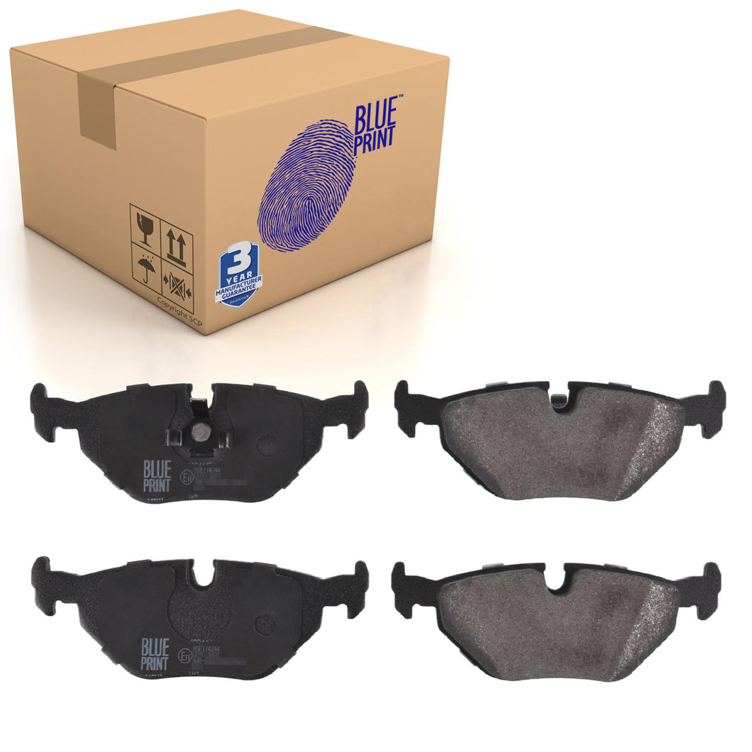 Brake Pads 5 Series Set Kit Fits BMW 34 21 6 761 253 Blue Print ADB114244