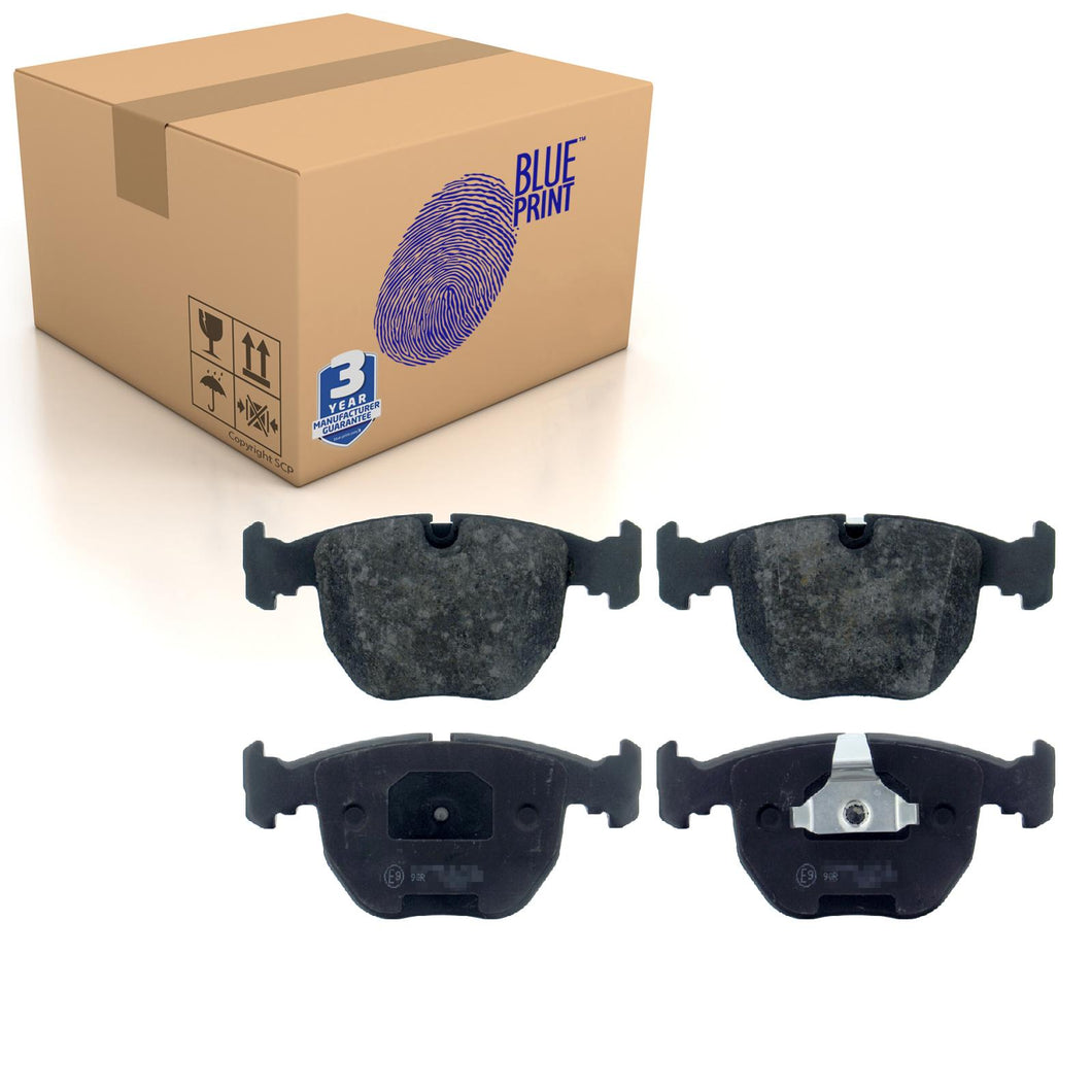 Front Brake Pads X3 Set Kit Fits BMW 34 11 6 761 252 Blue Print ADB114245