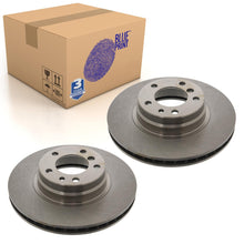 Load image into Gallery viewer, Pair of Front Brake Disc Fits BMW 7 Series OE 34116757752 Blue Print ADB1143101