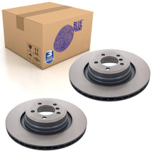 Load image into Gallery viewer, Pair of Rear Brake Disc Fits BMW 7 Series OE 34216864048 Blue Print ADB1143109