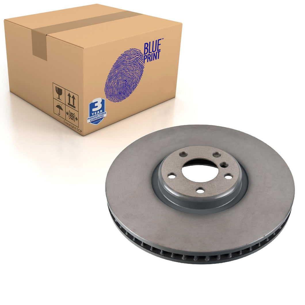 Front Left Brake Disc Fits BMW X5 X6 OE 34116782067 Blue Print ADB1143112