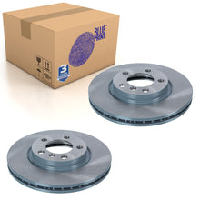 Load image into Gallery viewer, Pair of Front Brake Disc Fits Mini BMW Cooper R60 R61 Blue Print ADB114312