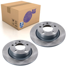 Load image into Gallery viewer, Pair of Rear Brake Disc Fits Mini BMW Cooper R60 R61 One R6 Blue Print ADB114313