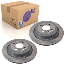 Load image into Gallery viewer, Pair of Rear Brake Disc Fits Mini BMW Cooper R55 LCI R56 R5 Blue Print ADB114316