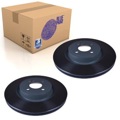 Pair of Front Brake Disc Fits Mini BMW Cooper R55 LCI R56 R Blue Print ADB114318