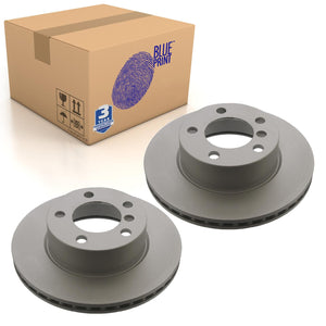 Pair of Front Brake Disc Fits BMW 1 Series F20 LCI F21 2 F2 Blue Print ADB114326