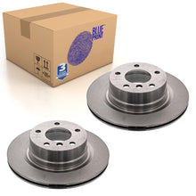 Load image into Gallery viewer, Pair of Rear Brake Disc Fits BMW OE 34216855005 Blue Print ADB114327