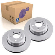 Load image into Gallery viewer, Pair of Rear Brake Disc Fits BMW OE 34213332217 Blue Print ADB114346