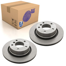 Load image into Gallery viewer, Pair of Rear Brake Disc Fits BMW OE 34216794303 Blue Print ADB114352