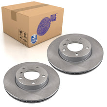 Load image into Gallery viewer, Pair of Front Brake Disc Fits BMW OE 34116864060 Blue Print ADB114358
