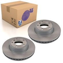 Load image into Gallery viewer, Pair of Front Brake Disc Fits BMW OE 34116864906 Blue Print ADB114361