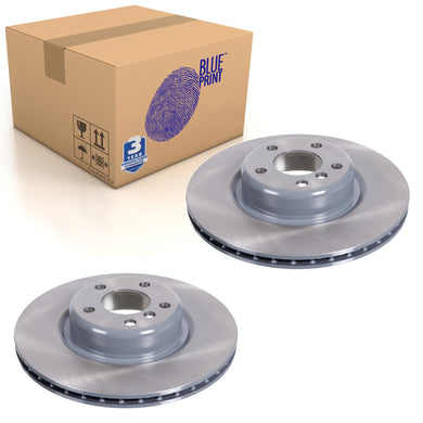 Pair of Rear Brake Disc Fits BMW OE 34206797605 Blue Print ADB114377