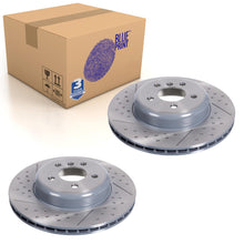 Load image into Gallery viewer, Pair of Rear Brake Disc Fits BMW OE 34206797600 Blue Print ADB114382