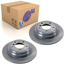 Load image into Gallery viewer, Pair of Rear Brake Disc Fits BMW 5 Series OE 34216767049 Blue Print ADB114391