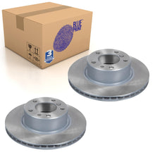 Load image into Gallery viewer, Pair of Front Brake Disc Fits BMW 5 Series 7 Series Blue Print ADB114393