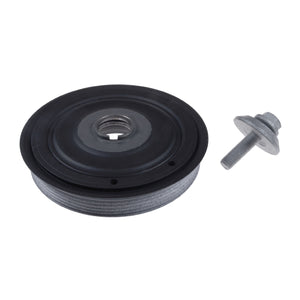 Decoupled Crankshaft Pulley Inc Bolt Fits Mazda Mazda3 Volv Blue Print ADB116103