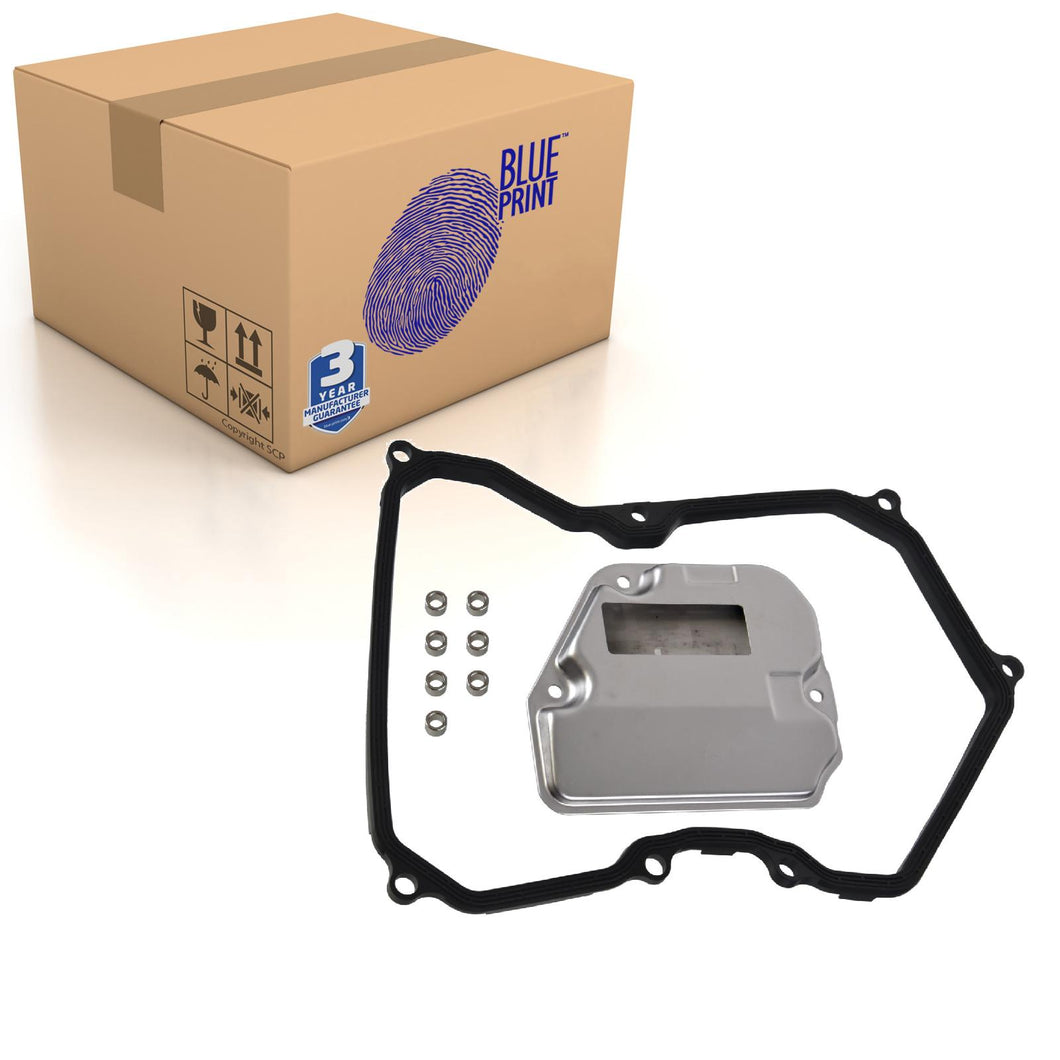 Auto Transmission Oil Filter Set Inc Oil Pan Gasket Fits V Blue Print ADBP210037
