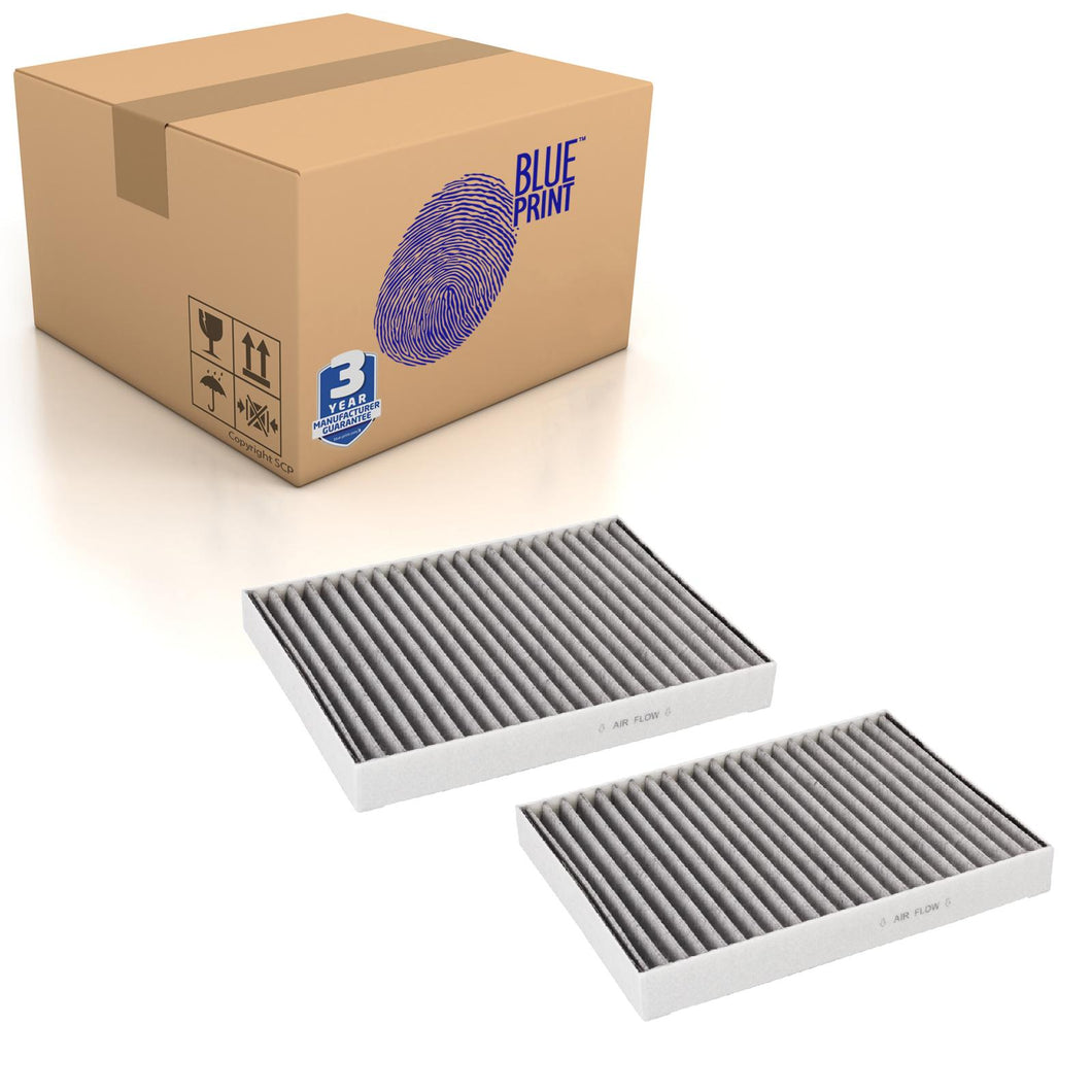 Cabin Filter Set Fits BMW 520 d Touring 520 i Touring 523 Blue Print ADBP250007