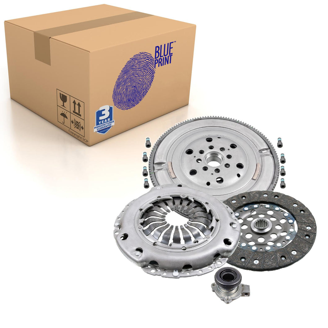 4P Clutch Kit Inc Dual Mass Flywheel Fits Vauxhall Astra V Blue Print ADBP300021