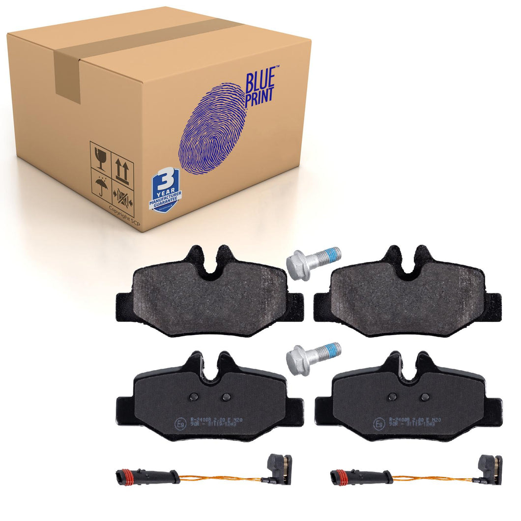 Rear Brake Pads Viano Set Kit Fits Mercedes 006 420 44 20 Blue Print ADBP420000